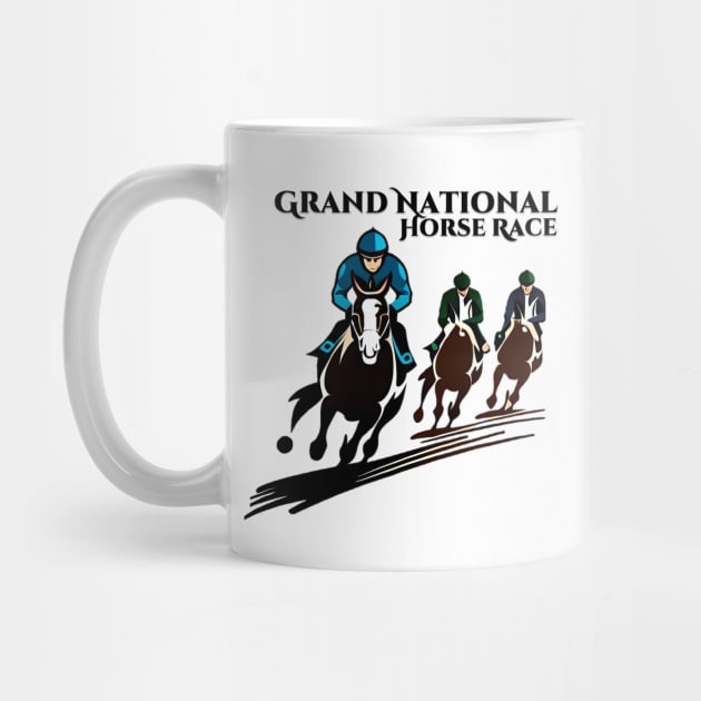 Grand National Horse Race by iCutTee